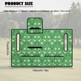 thumbnail image 7 of FUIALDOLG Green Golf Print Golf Cart Seat Covers 51x30Inch Golf Cart Seat Towel Blanket for Club Car,Anti Slip Comfort Protector Cushion for 2 Person Seats,Easy to Install, 7 of 7