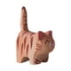 thumbnail image 2 of Colección de Esculturas de Animales Perfecl Adornos de Madera Gato Naranja, 2 of 8