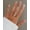 03.Squoval Champagne, variant on Chrome Press  Nails,Glossy Short Squoval  Nails,  Chrome Pinkish Press  Nails,  Stick   Nails with Glue | 16 Sizes - 32  Kit(03-Squoval Champagne)
