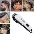 thumbnail image 2 of Kemei KM-809A Professional Digital Hair Trimmer Rechargeable Electric Haircut Machine LCD Display Hair Clipper Tool Sets selling, 2 of 5
