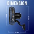 thumbnail image 2 of Ventilador de pared Tornado HI FAN 16WMPRO 1P oscilante industrial 16 pulgadas, 2 of 5