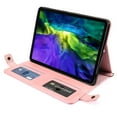 thumbnail image 2 of Dteck Case for iPad Air 13 inch 2024/iPad Pro 12.9" 2022/2021/2020,Folio Stand PU Leather Cover with Hand Strap, Crossbody Protective Case w/Pen Holder Card Slots Envelope Pocket Wallet Case,Rosegold, 2 of 8