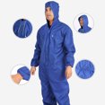 thumbnail image 3 of Joernso Unisex Work Jumpsuit Hooded Long Sleeve Patch Pocket Camouflage Print Jumpsuit Waist Tight Anti-Fouling Cargo Jumpsuit, 3 of 8