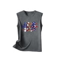 thumbnail image 3 of Nrmvnmi Tank Top for Women Patriotic Sleeveless Shirts 4th of July Tank Shirt American Flag Shirt Tees Mothers Day Gifts, 3 of 4