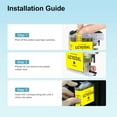 thumbnail image 5 of LC103XL Ink Compatible Ink Cartridge Replacement for Brother LC103XL Compatible with DCP-J152W MFC-J245 MFC-J870DW MFC-J6520DW MFC-J6920DW MFC-J450DW MFC-J470DW (Yellow, Cyan, Black, Magenta,5 Pack,), 5 of 5