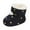 Dark Blue, variant on Krdevn Baby Shoes Warm Short Boots Shoes Printing Non Breathable Boots,Toddler Girl Shoes,Boys Shoes,Size:12-18 Months