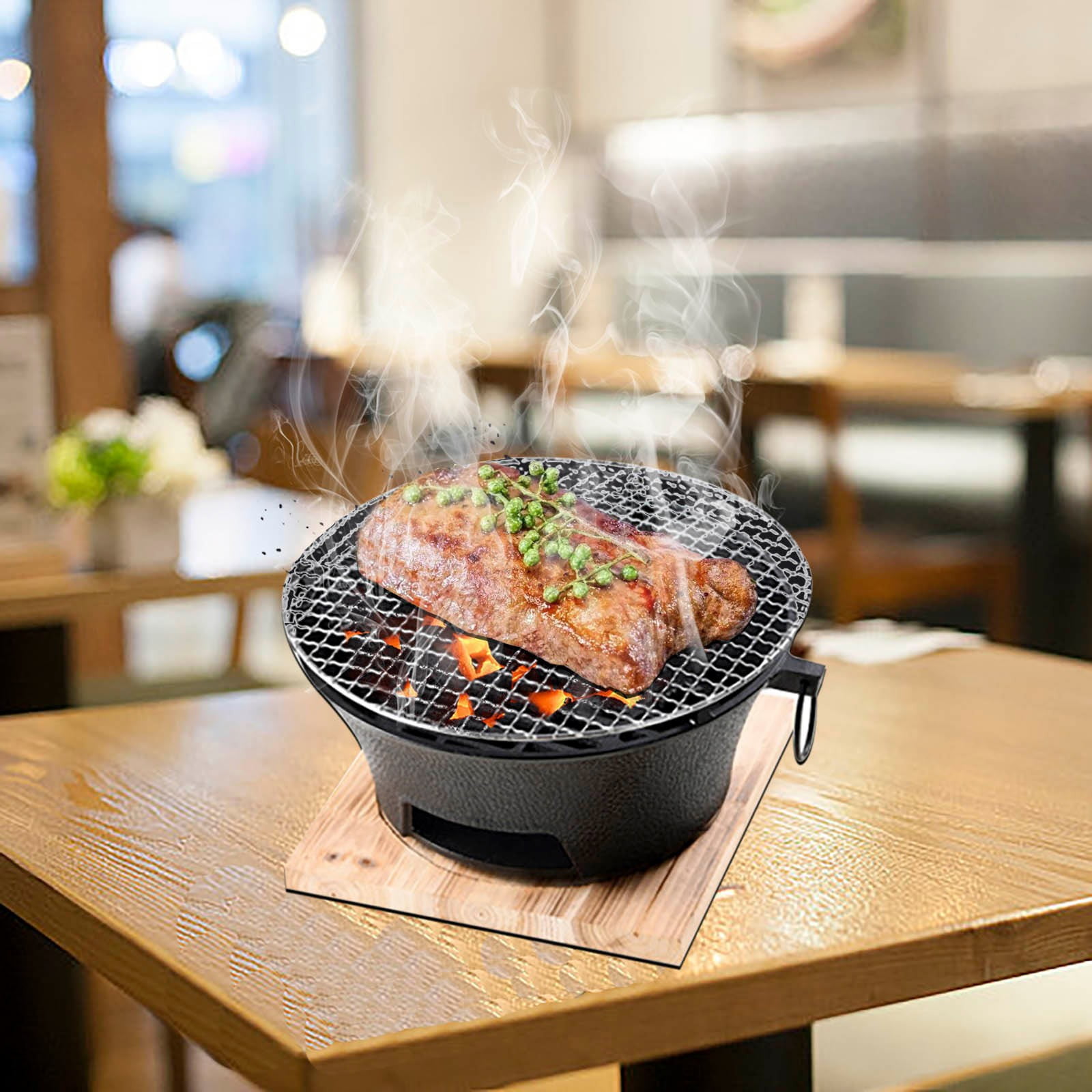 Guoxxzi Charcoal Stove Camping Oven Indoor, Hibachi Grill
