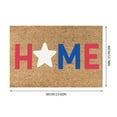 ZAROYEAX American Flag Doormat 4th of July Independence Day Non Slip