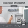 thumbnail image 4 of PRO-HIDE Interior Paint Hide 5000 - Semi-Gloss, Acrylic, White - 1 Gal, 4 of 4