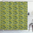 thumbnail image 1 of Ambesonne Floral Shower Curtain, Large Leaves Jungle, 69"Wx84"L, Multicolor, 1 of 3