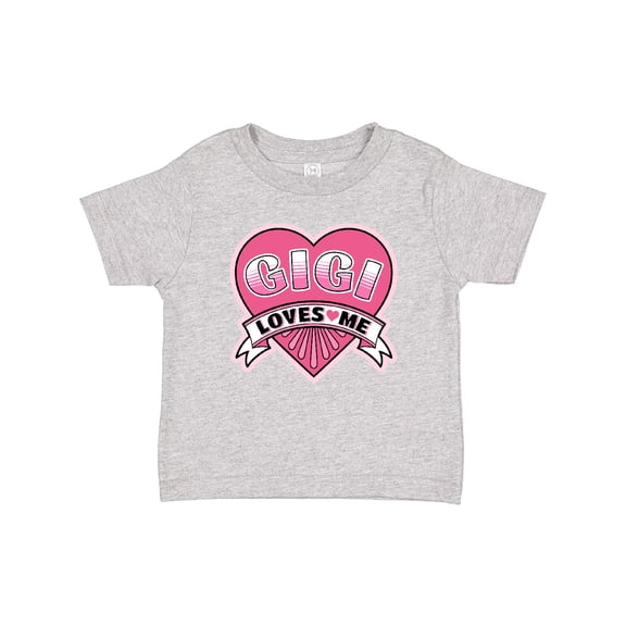 Inktastic Gigi Loves Me Girls Granddaughter Girls Baby T-Shirt