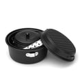 thumbnail image 4 of Lightweight Aluminum Alloy Camping Cookware Set with Non-Stick Coating - 6-Piece Kit Including 1.1L Kettle, Rice Pot, Soup Pot, Frying Pan, Clip & Strap for Outdoor Hiking, Picnics & Backpacking, 4 of 6