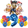 thumbnail image 3 of Decoración de fiesta de la Patrulla Canina, suministros de cumpleaños, Chase Marshall Skye, globo de papel de aluminio para niños, regalo para eventos, vajilla desechable, 3 of 5