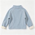 thumbnail image 4 of YOUYEDIAN Boys Sweatshirts Fall Winter Fashion 1/4 Zip up Mock Neck Fleece Pullover Tops, 4 of 4