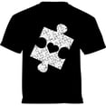 thumbnail image 1 of Autism Puzzles Distressed Heart Autism Awareness Toddler T-Shirt - Graphic Tee - 2T 3T 4T 5/6T, 1 of 2