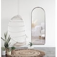 thumbnail image 2 of Andy Star Arched Full Length Mirror, 20"x55" Silver Mirror for Wall, 2" Deep Design, 2 of 7