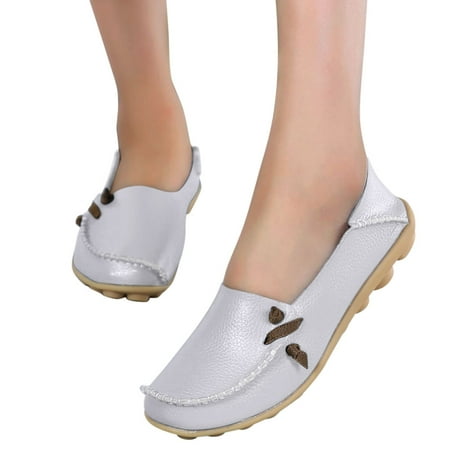 

Ounabing Fashion Womens Breathable Lace Up Shoes Flats Casual Shoes