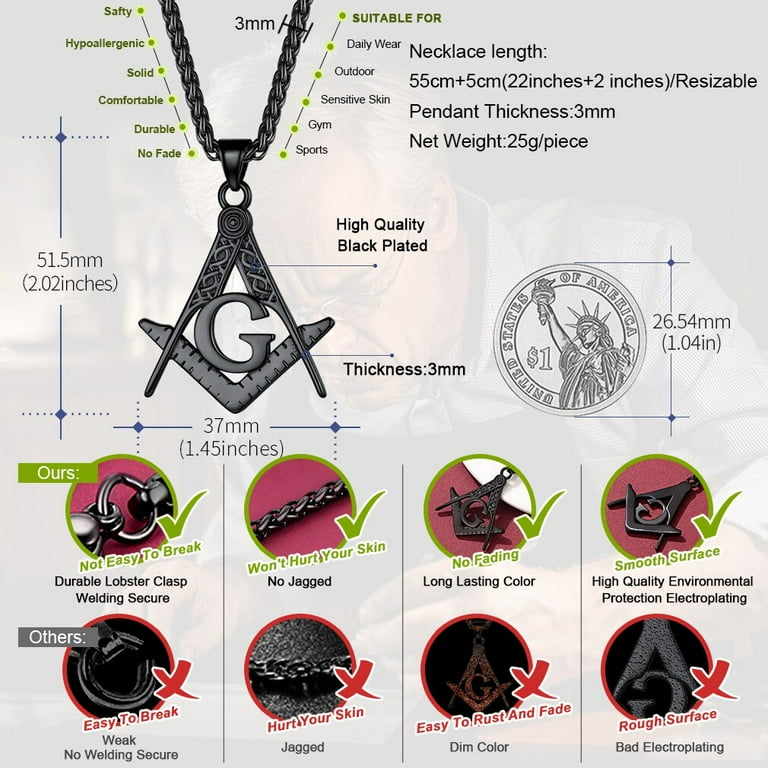 Black Freemason Symbols