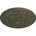 thumbnail image 3 of 31 1/4"OD x 2 1/4"P Baile Ceiling Medallion (Fits Canopies up to 6"), Hand-Painted Witch Hazel, 3 of 6