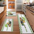 thumbnail image 2 of Kitchen Rugs Sets 3 Piece with Runner Floral Kitchen Floor Mat Carpet Farmhouse Rugs and Mats Non Skid Washable Runner Rug for Kitchen Office Sink Laundry, 2 of 12