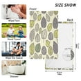 thumbnail image 2 of Yellow LeavesBath Towel 100% Cotton Soft Thick High Absorbency Hand Face Towel Single Pack 16x28in, 2 of 7