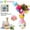 Lovely Girl, variant on YOPTOP Flower Craft Kit for Kids - Make Your Own Flower Bouquet with Buttons and Felt Flowers, Vase Art Toy & Craft Project for Children, DIY Activity Gift for Boys & Girls Age 4 5 6 7 8 9 Year Old