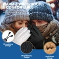 thumbnail image 2 of Guantes de invierno SIMARI impermeables y cálidos para mujeres y hombres, 2 of 7