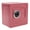 Roseate, variant on Durable Metal Password Cash Can Coded Lock Box for Keys, Small Document Storage Organizer, 5.5 x 5.5 x 3.9 in / 14 x 14 x 10 cm, Roseate