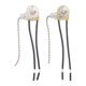 thumbnail image 1 of Ceiling Fan Light Switch Zing Ear ZE-109 Light Switch 2Pcs Silver, 1 of 5