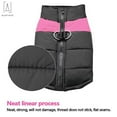 thumbnail image 4 of Gustave Waterproof Warm Dog Clothes for Winter Pet Coat Protection Down Dog Vest For Medium Dogs (15lb-66lb) "2XL,Pink", 4 of 8
