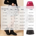 thumbnail image 3 of hotojiny Kids Sparkly Sequin Mini Skirt Girls Elastic Waist Glitter Party Skirt with Built-In Shorts Children Dance Outfit(Hot Pink,13-14 Years), 3 of 9