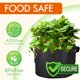 thumbnail image 2 of Paquete de 6 bolsas de cultivo, macetas de tela no tejida con asas, bolsas de plantas de aireación para jardinería y cultivo de contenedores, 2 of 4