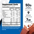thumbnail image 5 of Nutricost Mass Gainer Double Chocolate Flavor, 6.7 LBS, 50 Grams of Protein Per Serving - Non-GMO & Gluten Free, 5 of 5