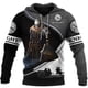 thumbnail image 4 of Sudadera con capucha de los Caballeros Templarios con estampado 3D para hombre, jerseys de gran tamaño con gráfico cruzado, sudaderas con capucha casuales de manga larga, ropa de calle, 4 of 5