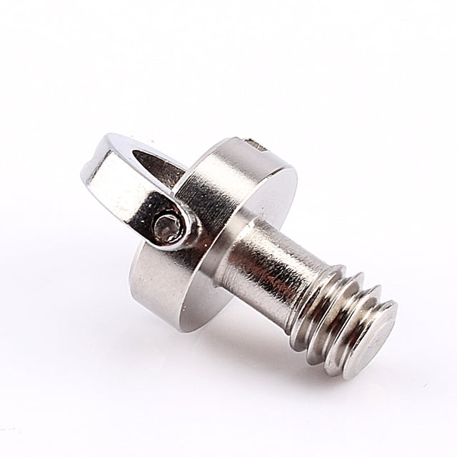 Placa de Liberación Rápida ANGGREK Adaptador de Anillo en D Acero Inoxidable Tornillo de Fijación de 1/4 Pulgadas