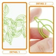 thumbnail image 2 of 30Pcs File Document Paper Clips Leaf Shaped Paper Clips Novelty Small Paper Clips Office Paper Clips, 2 of 9