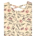 thumbnail image 5 of Harry Potter Hogwarts Hedwig Owl 2 Pack Skater Dresses Toddler to Big Kid, 5 of 5