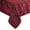 Cranberry, variant on Home Fashions Caiden Elegance Damask Waterproof, Stain & Wrinkle Resistant Fabric Tablecloth, 52" x 52" Square, White