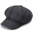 thumbnail image 1 of CNKOO Chapeau Octogonal pour Femmes Béret Décontracté Mode, 1 of 8