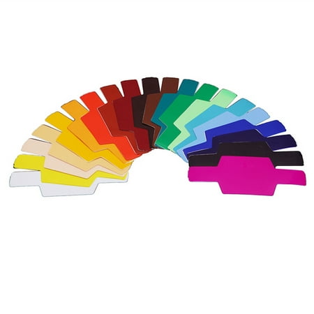 Image of Selens 20pc SE-CG20 FLash/Speedlite/Speedlight Color Gels Filters