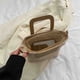 thumbnail image 2 of Bolsos tejidos a mano de verano Bolsos de mensajero tejidos casuales para fiestas navideñas (Beige) Ehuebsd Para Estrenar, 2 of 9