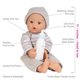 thumbnail image 4 of Colección exclusiva de Sweet Babies de Adora Amazon, muñeco bebé suave y tierno de 11" | lavable a máquina, regalo de cumpleaños para mayores de 1 año - Baby Boy Dino, 4 of 5
