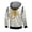 white, variant on Men's Embroidered Patchwork PU Leather Jacket, Youth Motorcycle Coat, Detachable Hat, Fashionable Outerwear for Casual Wear