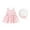 Pink, variant on Toddler Girls Sleeveless Dress Cotton Backless Flower Clothes Outwear UPF 50+ Sun Protection A Line Summer πundress