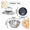 thumbnail image 4 of Digital Scales LCD Cooking Tool Stainless Steel Electronic Weight Scale, Food Balance Cuisine Precision Kitchen Scales With Bowl, 4 of 6