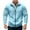 Light Blue, variant on Mens Sweatshirts Casual Full Zip Up Hoodless Pullover Stylish Stand Collar Pocket Jacket Trend Comfortable Loose Sweatshirt for Men Dark Green XXXL