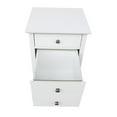 thumbnail image 6 of International Concepts Two drawer File Cabinet-Color:Beach White, 6 of 6