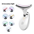 thumbnail image 1 of Red Light Therapy for Face  7 Color LED Face Skin Rejuvenation for Face & Neck Beauty Device  Deplux Neck Tightening Device(White)., 1 of 6