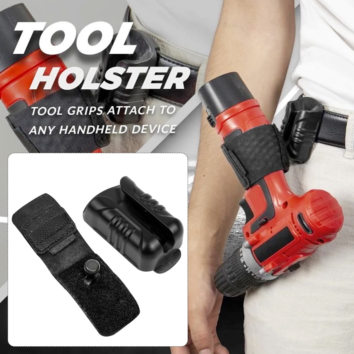 Niyofa Tool Holster Heavy Duty Hammer Holster Durable Quick Draw Drill