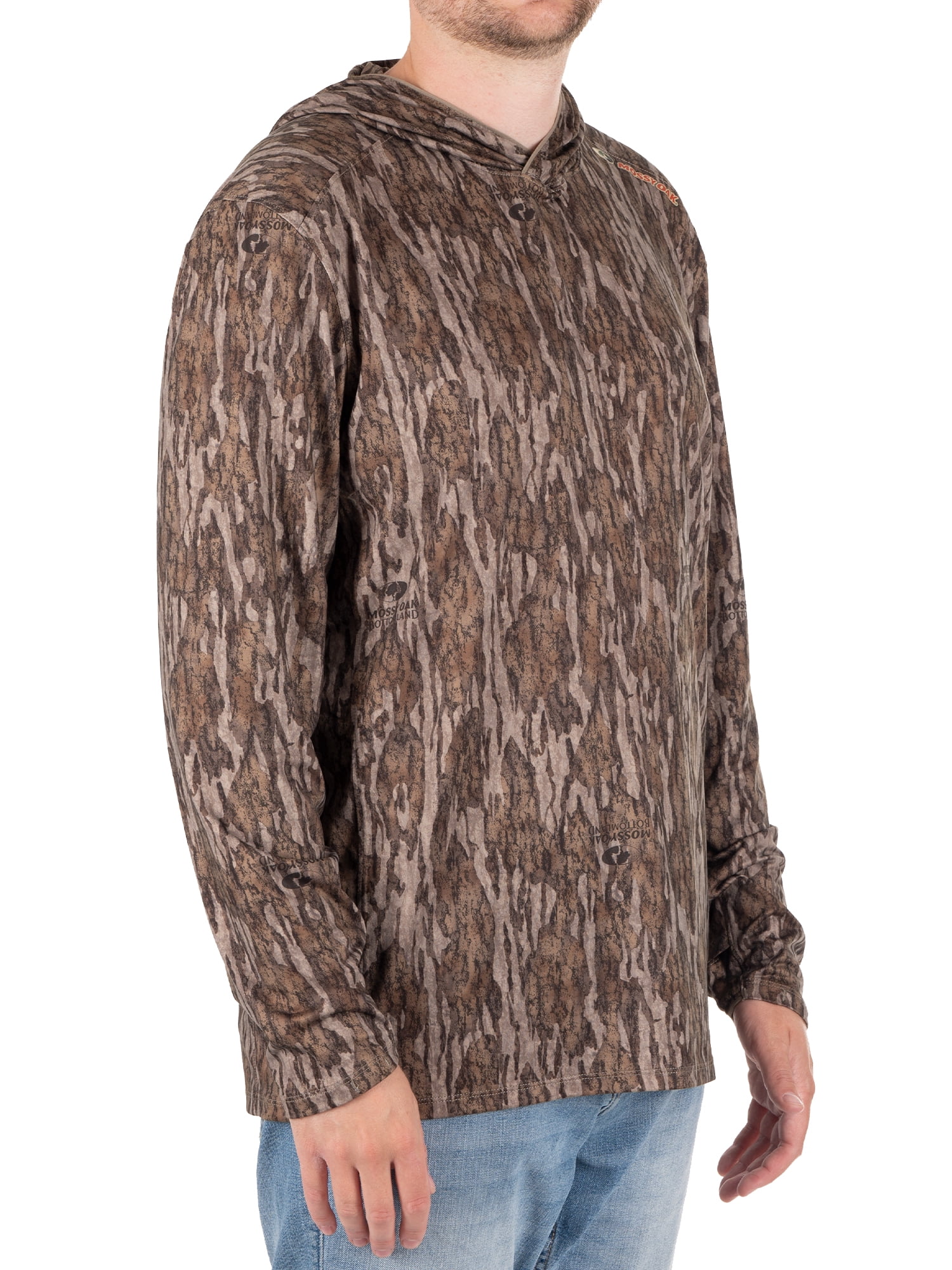 Mossy Oak Men's Long Sleeve Performance Hunting Hoodie, 3XL